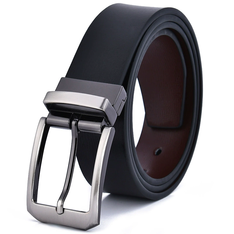 (Cross-border trading), leather double-sided fashionable belt, brand trousers, genuine leather, 2022