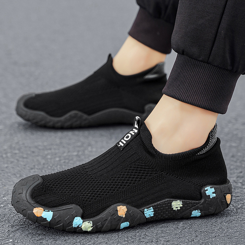 Zapatos para hombres primavera de 2026 nueva moda versátil hombre zapatos de malla transpirables antideslizantes zapatos casuales para correr image 5