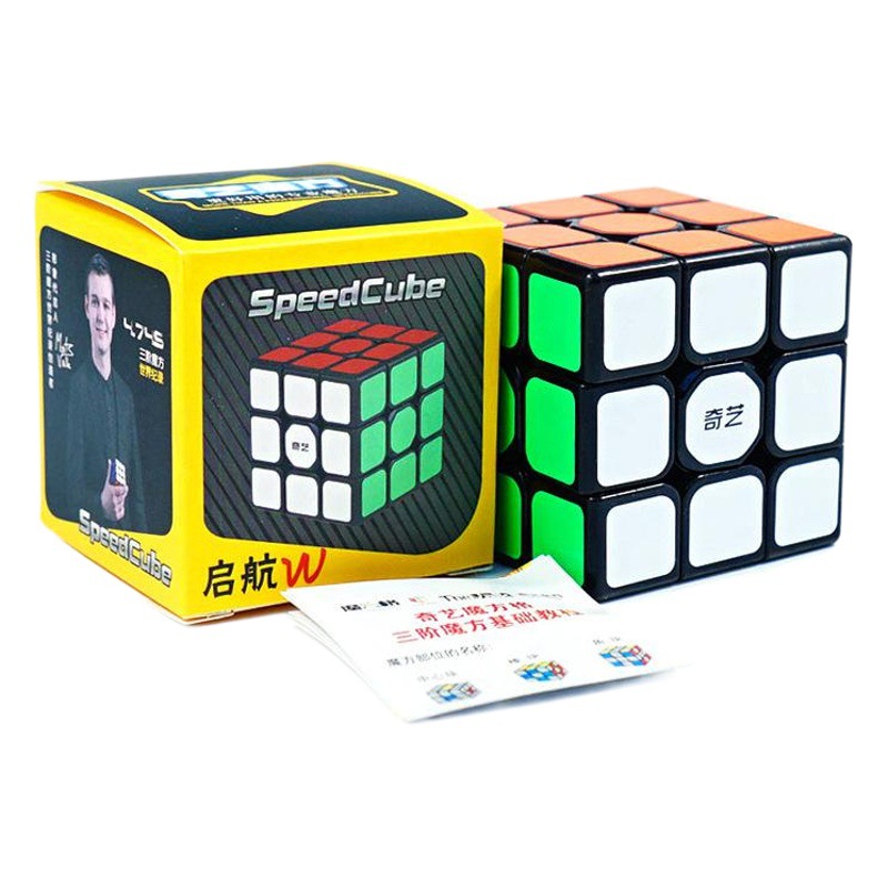 Qiyi Cuadrado mágico dos Pirámide de hoja de arce de tercer nivel Triángulo x cubo juguete para niños juguete al por mayor