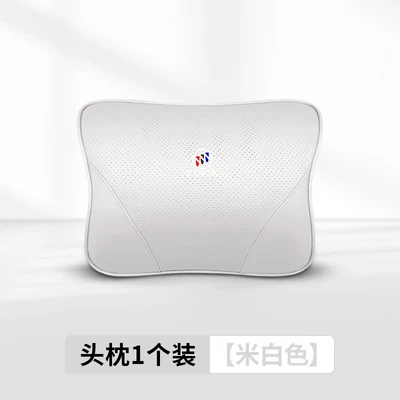 Lumbar Cushion Neck Pillow Gl8: Headrest - off-white49buick-custom-fit-headrest-original-car-color-match-imported-cowhide-leather-single