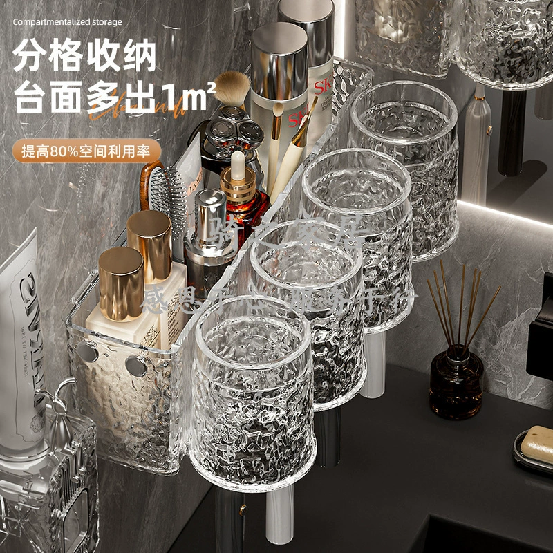 Набор зубных щёток полкой Follow Wall -Mid -Hanging Tymes Family Putting Wash Cup зубной стакан электрическая зубная щётка рамка