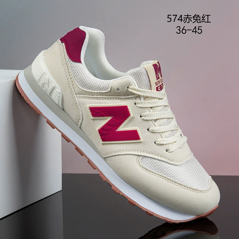Кроссовки New Balance, классический тренд, комфортные универсальные спортивные туфли для мужчин и женщин для отдыха с амортизацией, на заказ