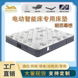 电动智能床专用升降床垫海棉精钢软硬适中工厂家庭酒店专用现代