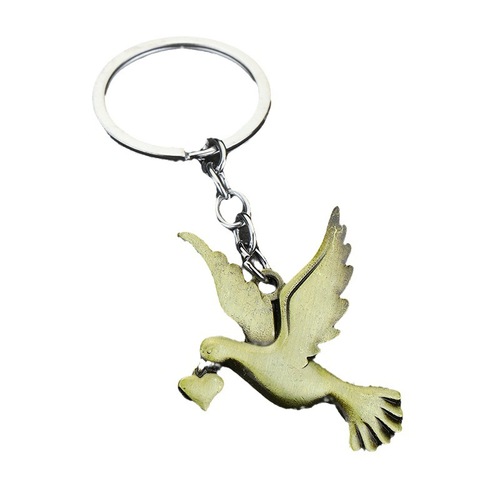 Factory direct sales, cross-border supply, peace dove jewelry accessories, necklace pendants, car charms, key chain pendants