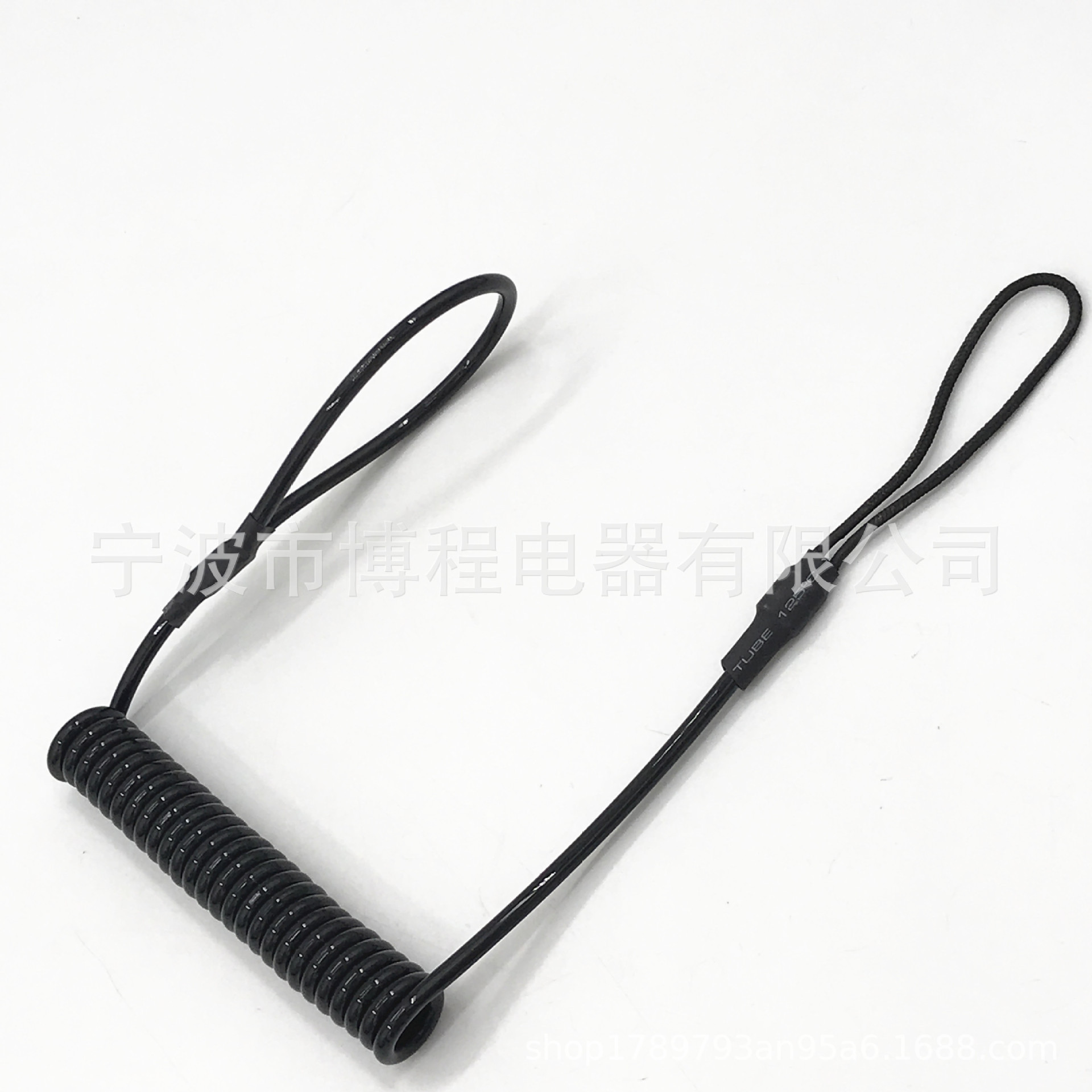 彩色弹簧线可伸缩螺旋弹簧电源线工业设备弹簧线枪绳PU弹簧电源线