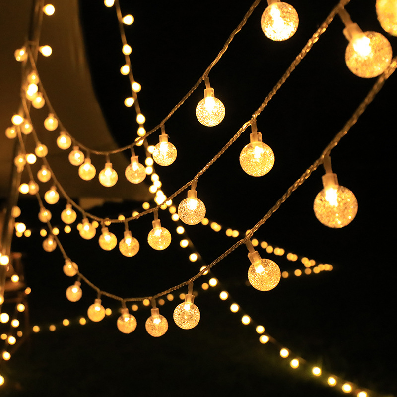 Guirnalda de luces LED pequeñas para exteriores, muy vendidas, para decoración de jardín, cumpleaños y festividades, impermeables, con control remoto y regulables. image 10