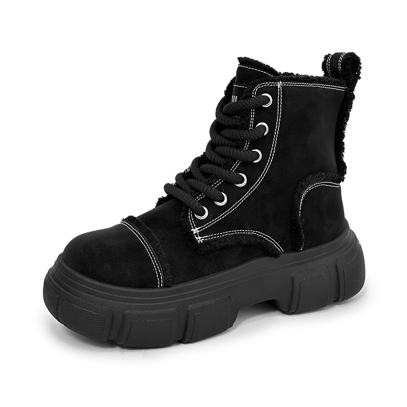 Men's Shoes Martin Boots Men's Boots Motorcycle Boots High Top Leather Boots Trendy Large Size Big Yellow Boots Autumn And Winter New Boots_voghion.com