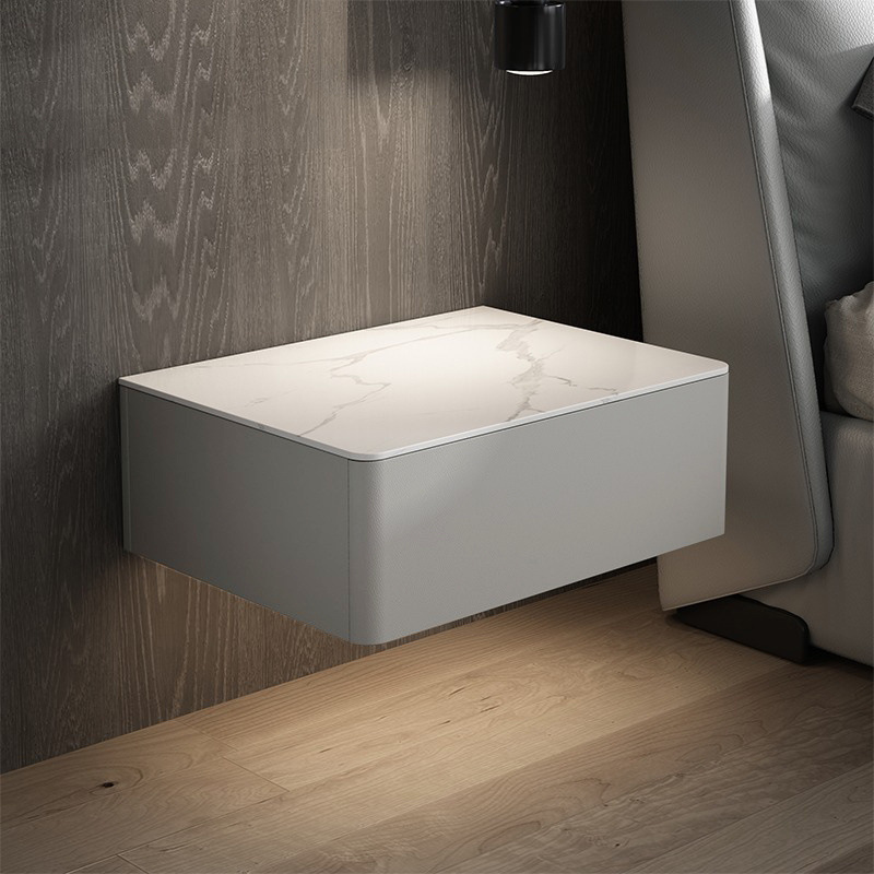 단단한 나무 슬레이트 밝은 회색