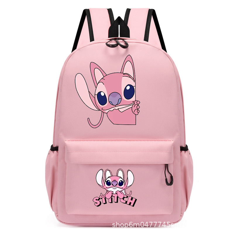 AliExpress Hot Sale Star Baby Cartoon Kindergarten Mochila rosa para niños y niñas Mochila para niños