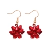 39. Red diamond flower