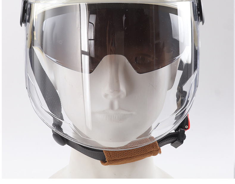 2025 new in stock electric car helmet double mirror men and women summer sunscreen four seasons universal battery motorcycle helmet