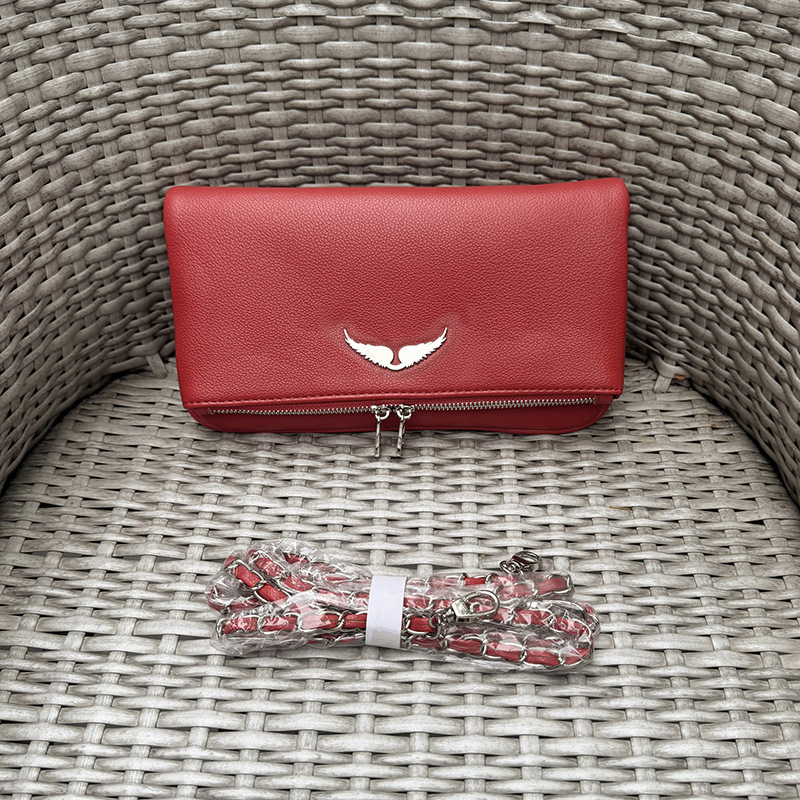Red lychee pattern mirror hardware