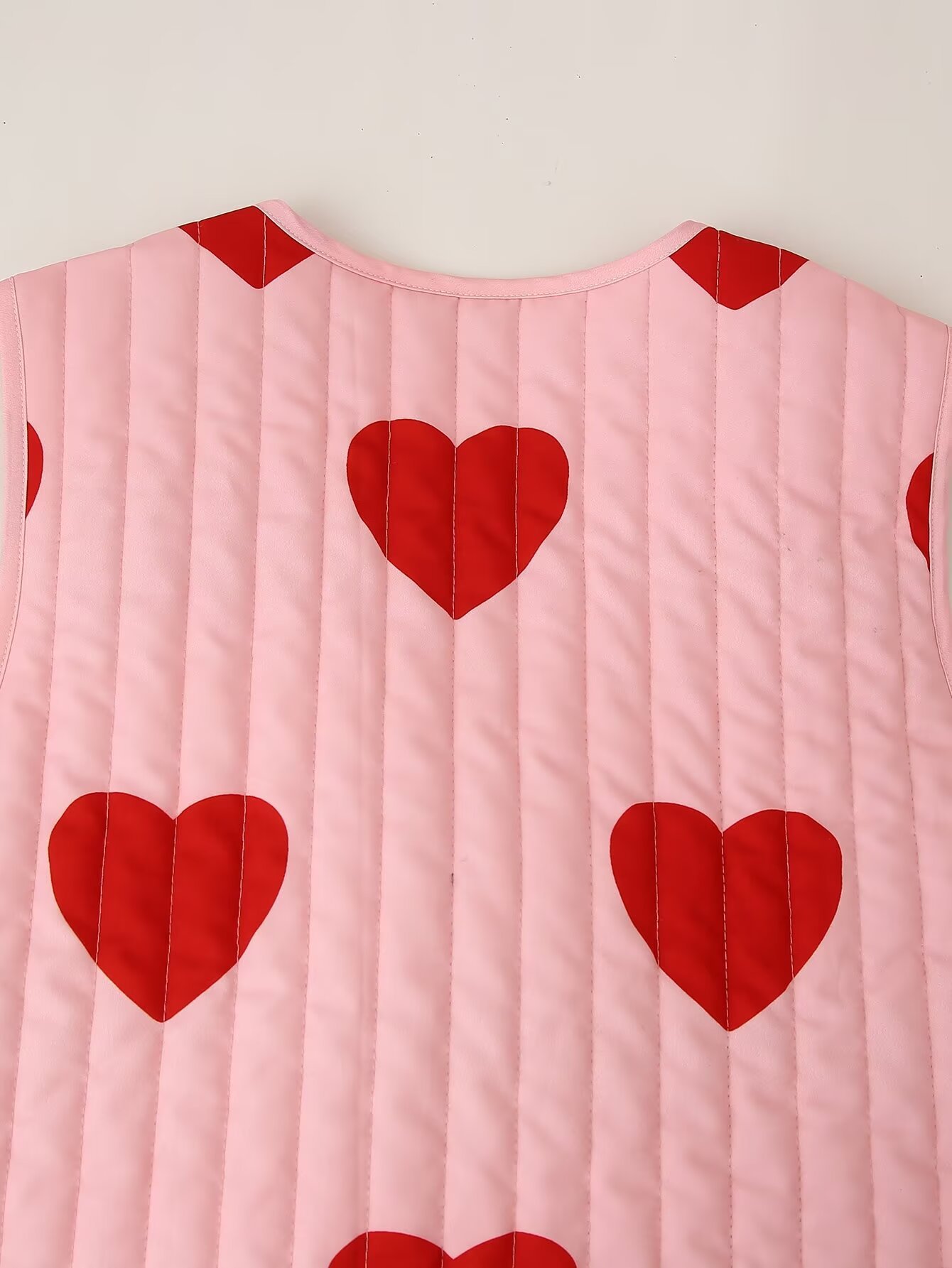 Damen Herbst Neue Street Fashion Love Strap Baumwollweste_voghion.com