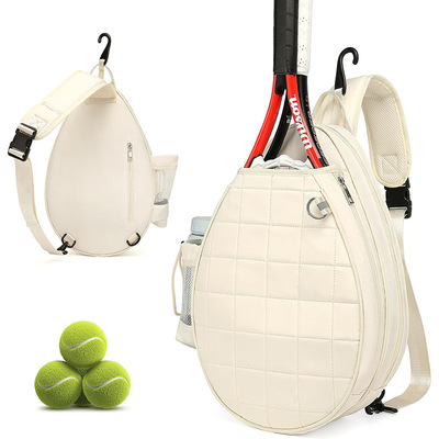 Amazon new pattern Pick Racket Bag capacity One shoulder Messenger Tennis bag outdoors motion Badminton racket