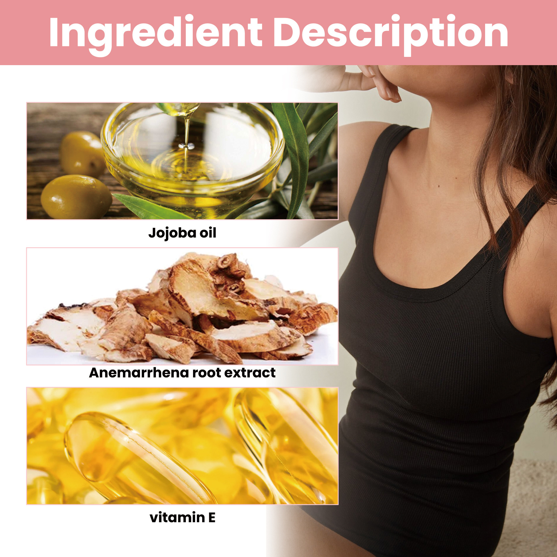Huile Essentielle Hydratante Douce Soin Massage Seins Complets et Forts_voghion.com