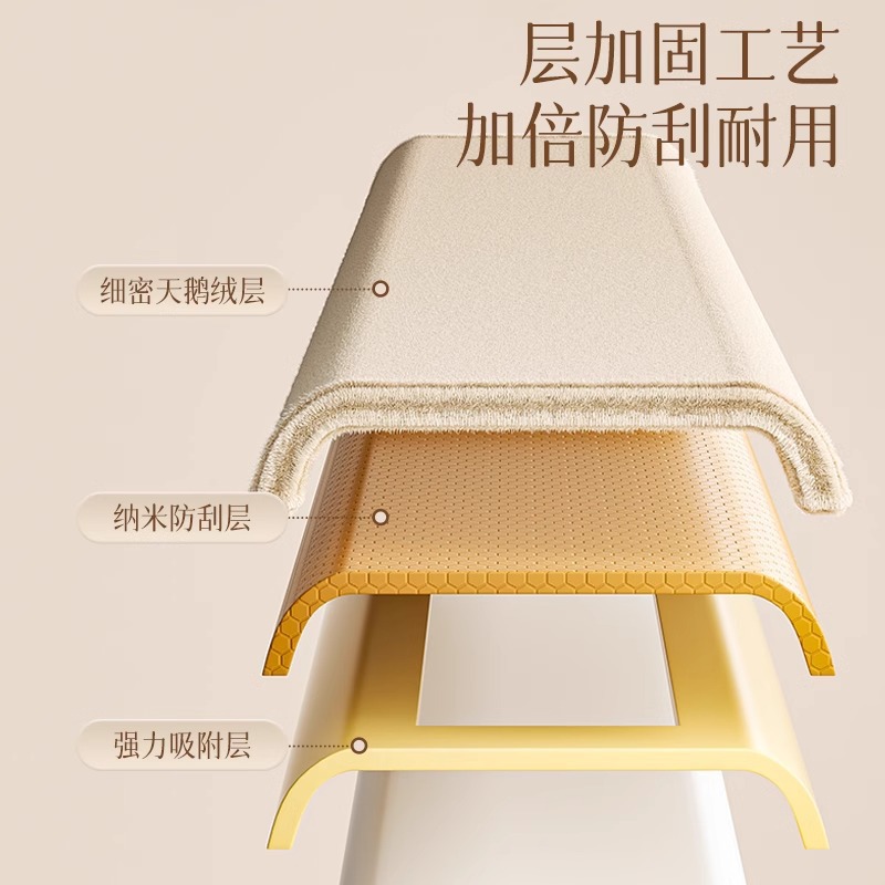 Pantalones flocados, pantalones colgantes antideslizantes que no dejan marcas para el hogar, estante para ropa, guardarropa, artefacto de almacenamiento multifuncional especial