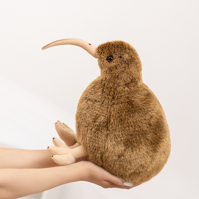 Simulación transfronteriza pájaro extraño muñeca pájaro nacional de Nueva Zelanda varios juguetes de peluche pájaro adorable muñeca de tela image 2