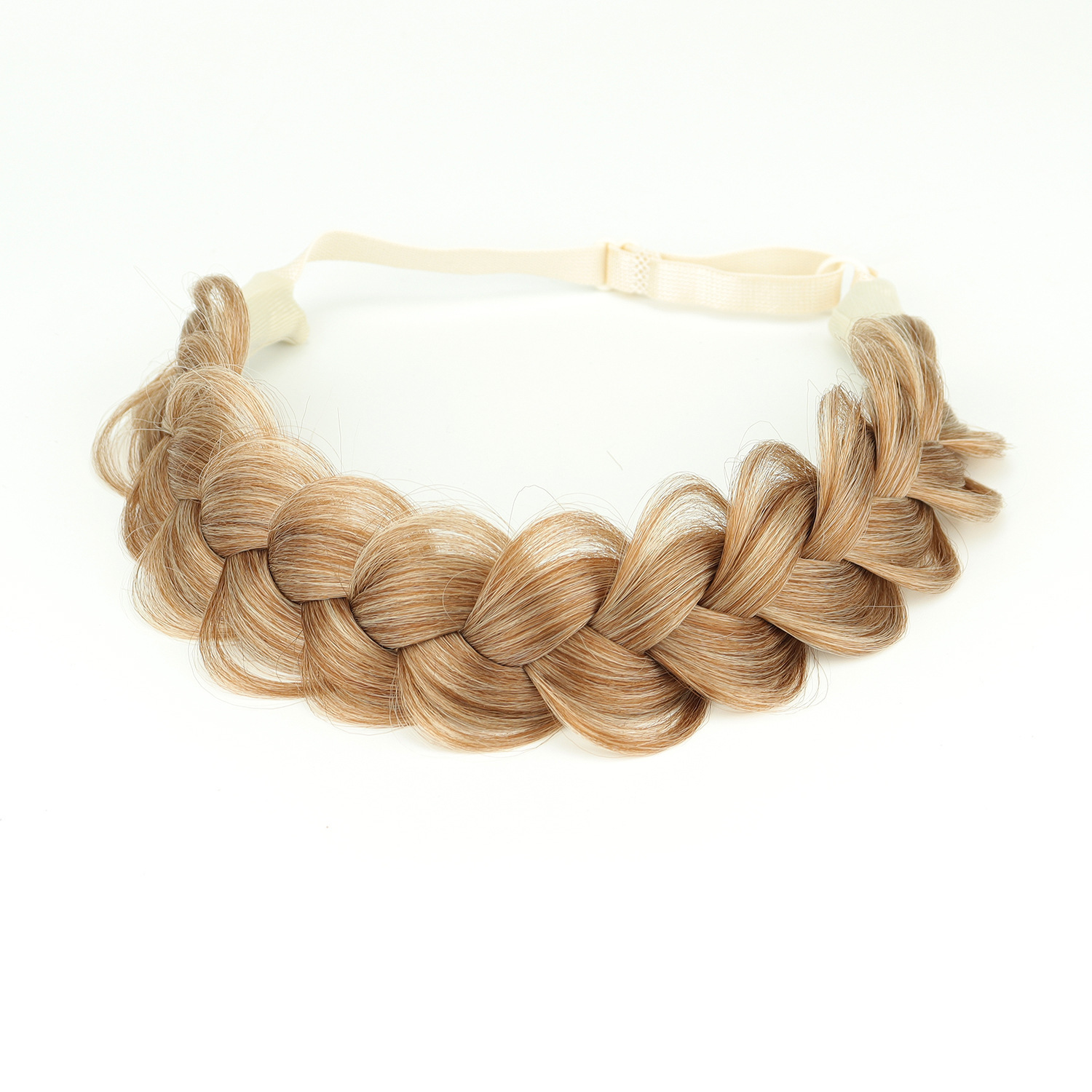 Transfronterizos banda de pelo peluca pelucón pelucón pelucón banda de pelo pelucón Fashion wig bun daily wear