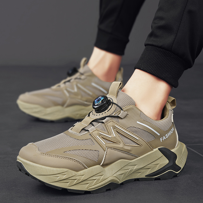 Nuevos zapatos transpirables para hombre 2024 otoño retro zapatos de corrida casuales de malla al aire libre cómodos zapatos de montaña