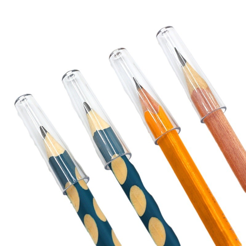 Three Fun Applications: Thick Rod Zhonghua 6700 Large Triangular Pen Cap, Sipinle 322 Pencil Protective Cover, Pen Cap Stationery