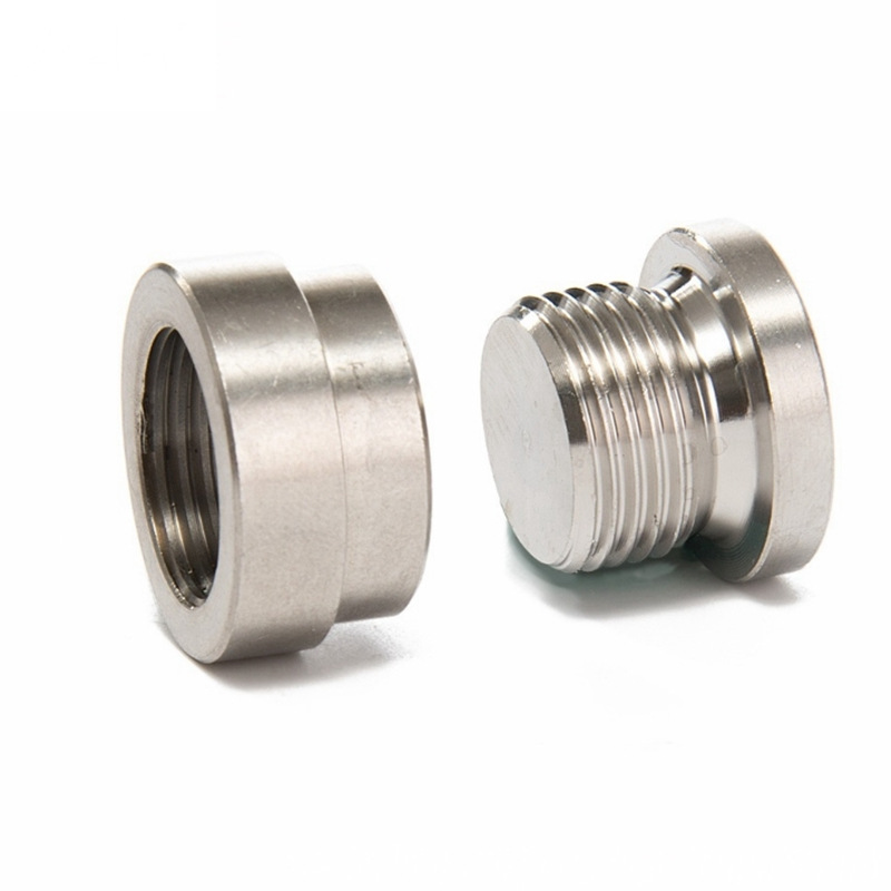 Piezas de automóvil modificadas transfronterizas M18 * 1.5 tapón de tuerca tubo de escape tapón de tuerca de soldadura oxygen universal