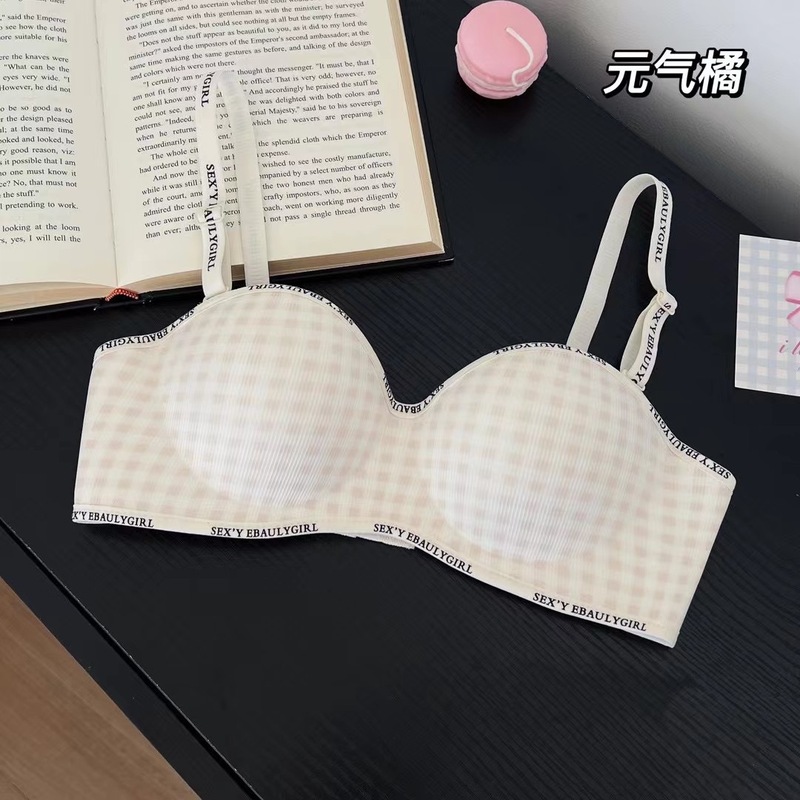 内衣女小胸聚拢外扩漫画胸显大防下垂收副乳按摩手掌杯少女文胸罩|undefined