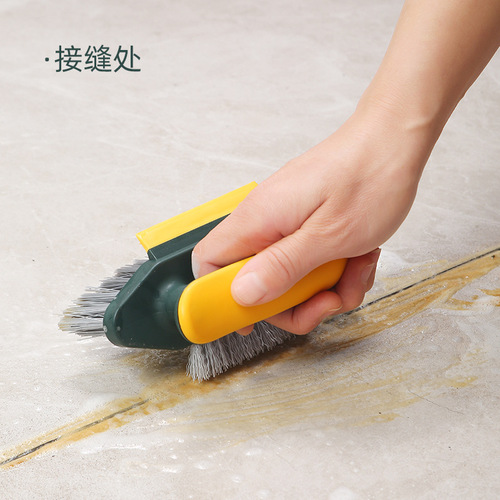 New product crevice brush, floor crevice brush, scraper brush, integrated bathroom floor brush, bathroom corner crevice toilet cleaning brush