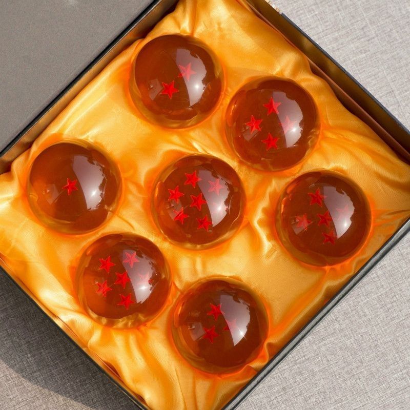 3.5/4.3cm Diameter Dragon Ball Peripheral Anime Base with 7 Dragon Crystal Resin Balls Gift 7.6cm Model 3.5/4.3cm Diameter Dragon Ball Peripheral Anime Base with 7 Dragon Crystal Resin Balls Gift 7.6cm Model