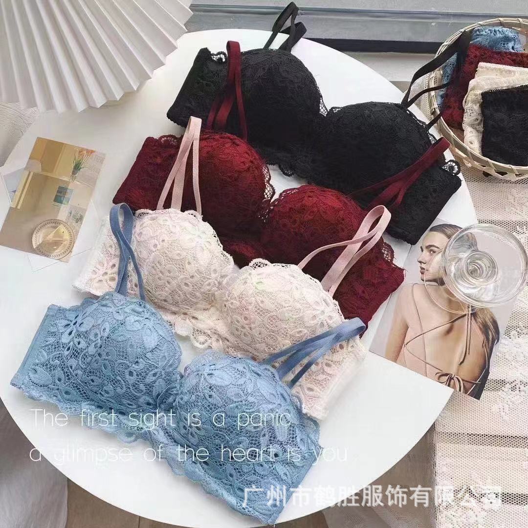 Venta directa de fábrica comercio electrónico transfronterizo Sudeste de Asia Vietnam Tailandia damas sin costuras sujetador de recogida lateral cómodo