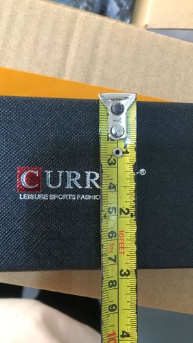 curren/karren black watch box gift box logo box needs to be ordered together with the watch
