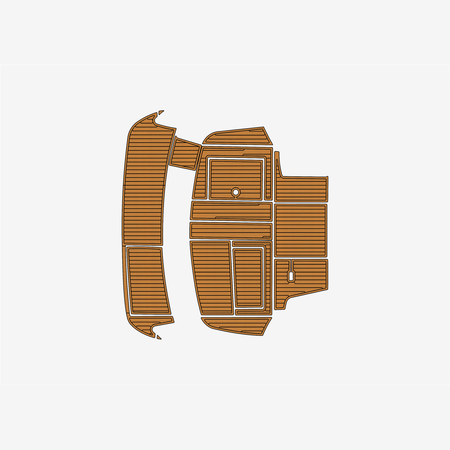 2008 Beneteau Antares 12 EVA Faux Teak Marine Floor