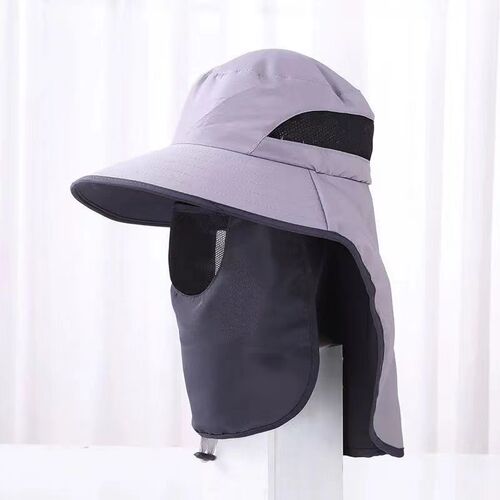 Men's Summer Fishing Sun Protection Cap Fisherman Hat Internet Celebrity Sun Protection Waterproof Face Covering Dustproof Sun Protection Cap Thickened Cap 