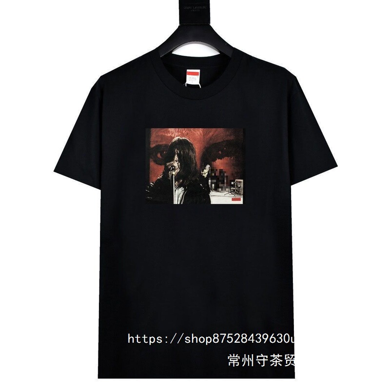 In-Stock Trendy Brand Print Sup19Ss Black Sabbath Band Tee Printed Short-Sleeve T-Shirt Wholesale