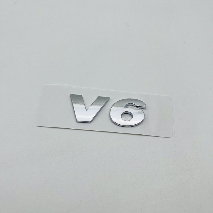 Volkswagen Touareg Car Logo Modification V6 Rear Emblem Touareg V8 Logo Displacement Tdi English Letter Sticker