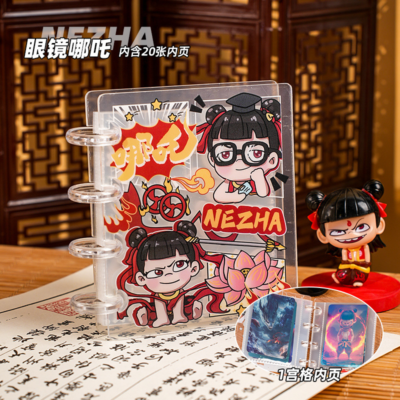 Tarjetas de caballo transparentes de chicas de alto valor acrílico tarjetas pequeñas tarjetas de foto álbum de fotos de botón de hongos de hoja