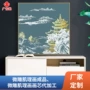卧室定制立体肌理画芯