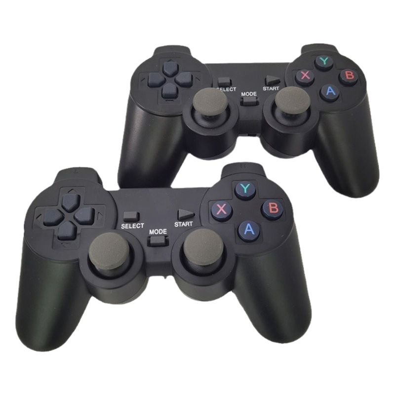 Emuelec sistema dual Android TV Box juego consola usb2.4 G ordenador inalámbrico mango Doble