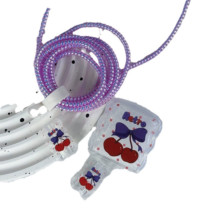 Подходит для Apple 15, чехол для головки быстрой зарядки, 20 Вт, кабель для передачи данных 13pro, защитный чехол с 14 волнами, сложенная тень, защита от разрушения