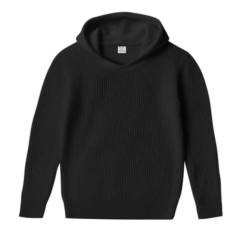 Herren Kapuzenpullover Strickjacke Für Herbst Und Winter_voghion.com