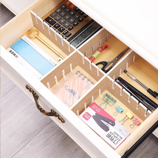 Kitchen Drawer Storage Divider Grid Free Combination Partition Office Wardrobe Sock Divider Partition