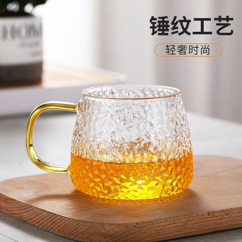 Jarra de agua fría de vidrio de borosilicato alto, tetera resistente al calor, juego de lujo, recipiente para granos de arroz, jarra para preparación en frío.