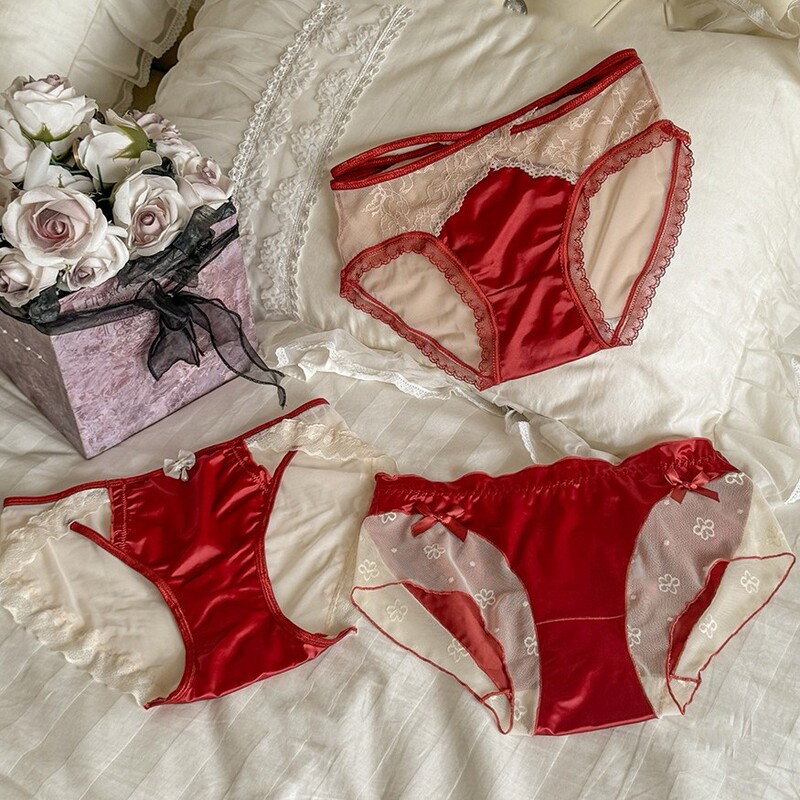 With Ankle Red, there is a "streamer satin underwear for girls pure sexy and comfortable antibacterial briefs for women wholesale." With Ankle Red, there is a "streamer satin underwear for girls pure sexy and comfortable antibacterial briefs for women wholesale."