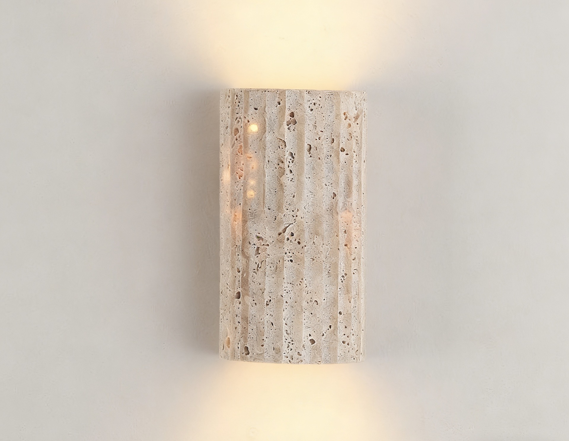 Lámpara de pared de piedra de la cueva de Huangxi, dormitorio, cabecera de la cama, hotel residencial, atmósfera interior, pasillo, control de iluminación avanzado