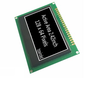 2.42��OLED�����I���͹����͌��ߵ͜��@ʾģ�K128x64�c�ʹ�ú���