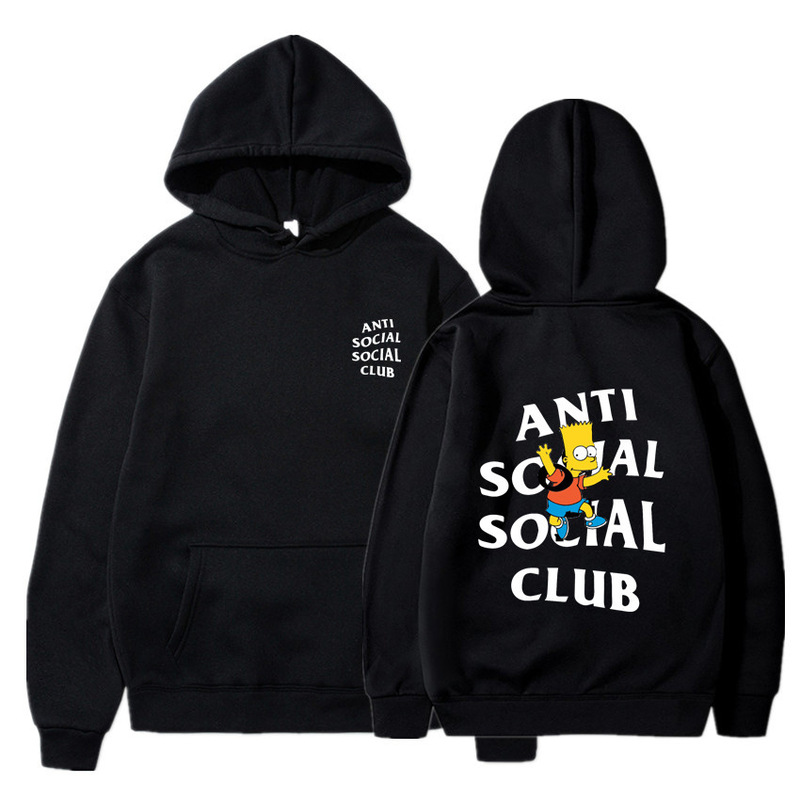 Spring and Autum Casual and Fashionable VLONE FRIENDS Angel Big V Sweatshirt Loose Hoodie Men's and Women's Hooded Sweatshirt