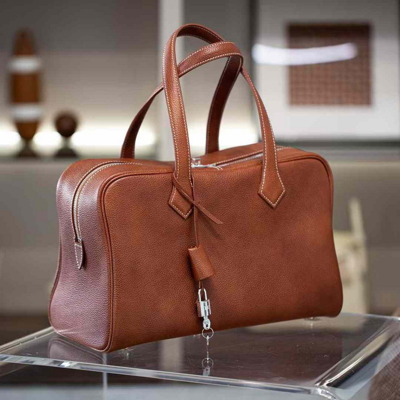 2025新款真皮女包头层TC皮帆布维多利亚休闲大容量手提包跨境批发