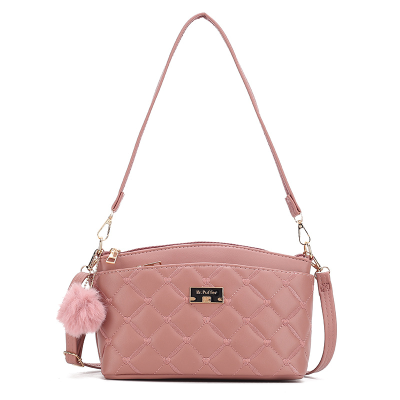 Puffer 2023 Invierno Nuevo bolso de las axilas de alto sentido bolso de hombro de gran capacidad transfronteriza geométrica crossbody bolso de las mujeres