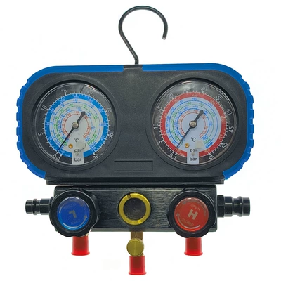 Soyutma sisteminin digər hissələri — Gauge, Air Conditioning Repair Tool - black-one-piece-watch