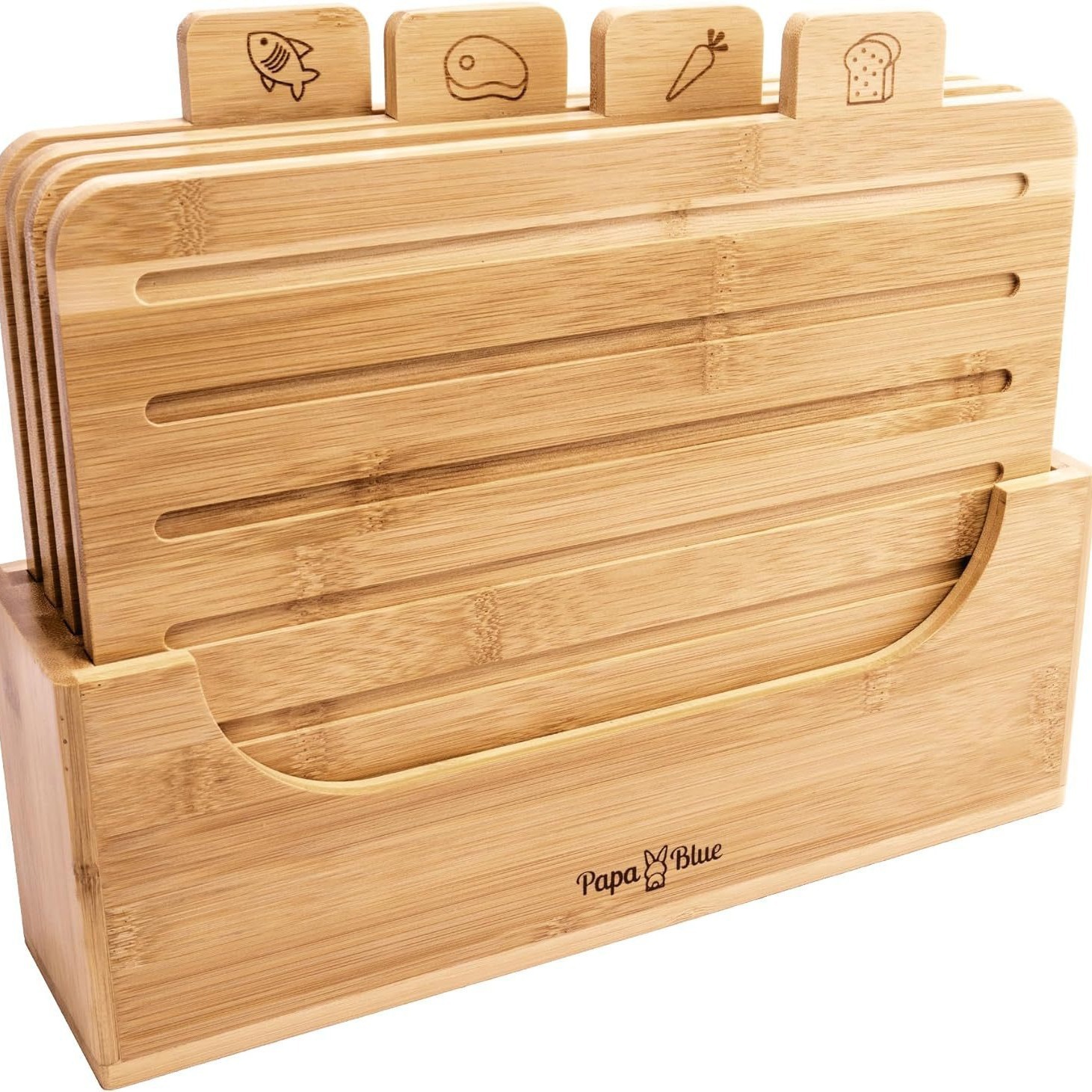 Cocina casera Clasificación multiusos Tabla de cortar Tabla de quesos de frutas Tabla de cortar Tabla de cortar Tabla de cortar de bambú Juego de cuatro piezas Tabla de cortar