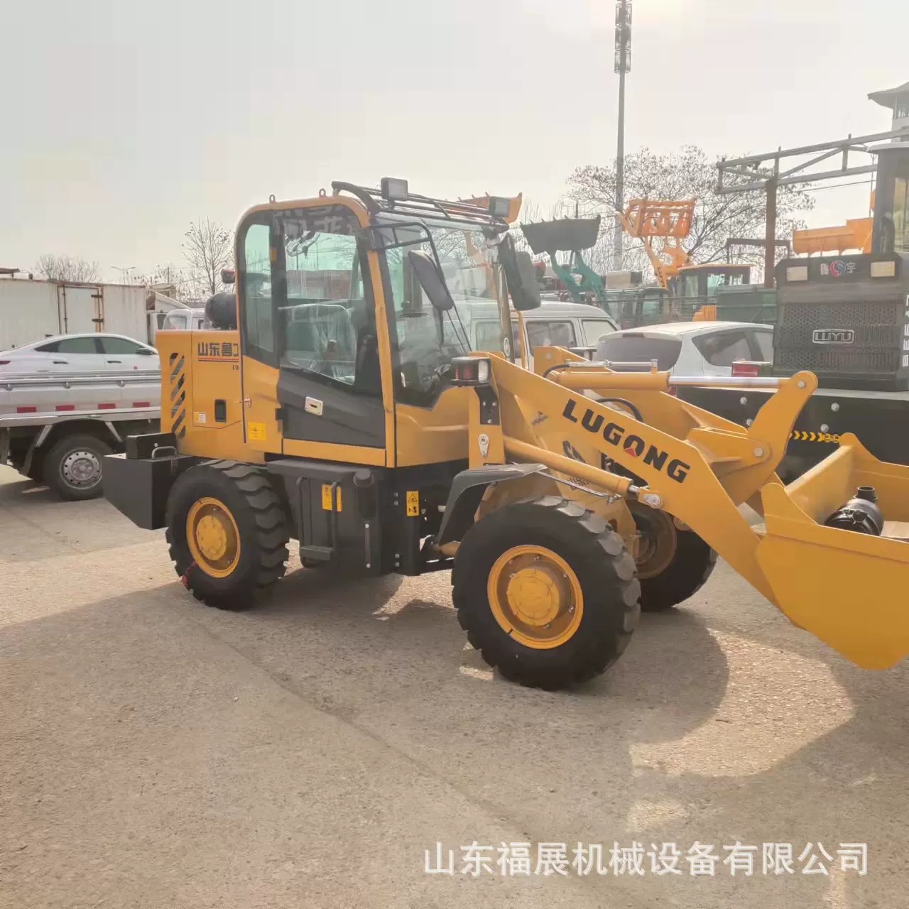 临工华跃ZL20F矮脚虎矮棚铲车抓木机轮式装载机930